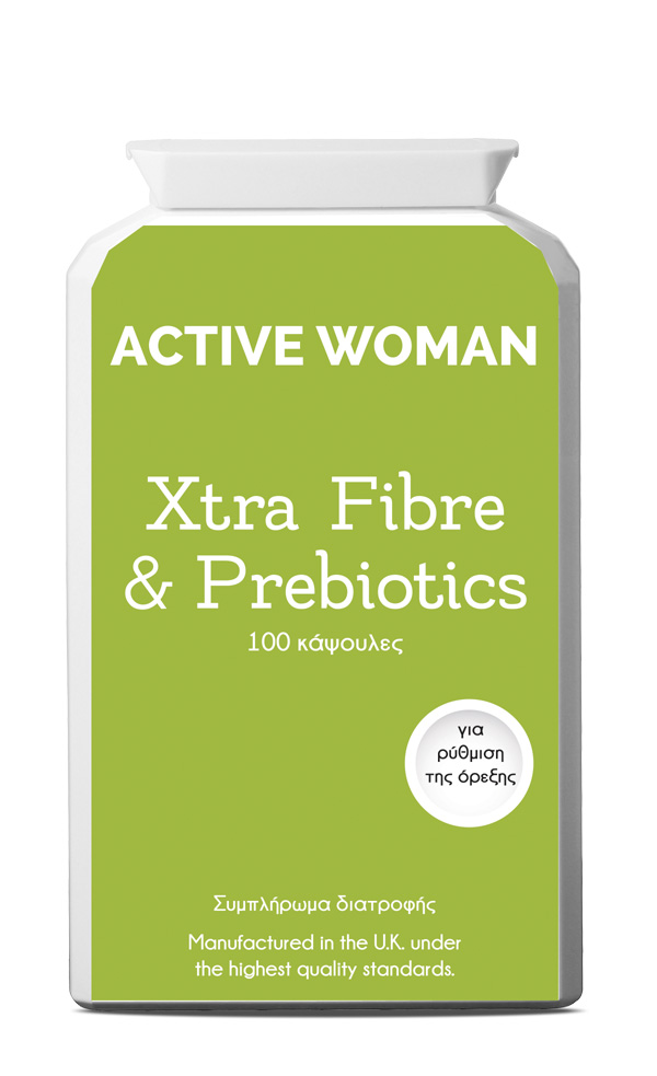 Active Woman - Xtra Fibre & Prebiotics 100caps