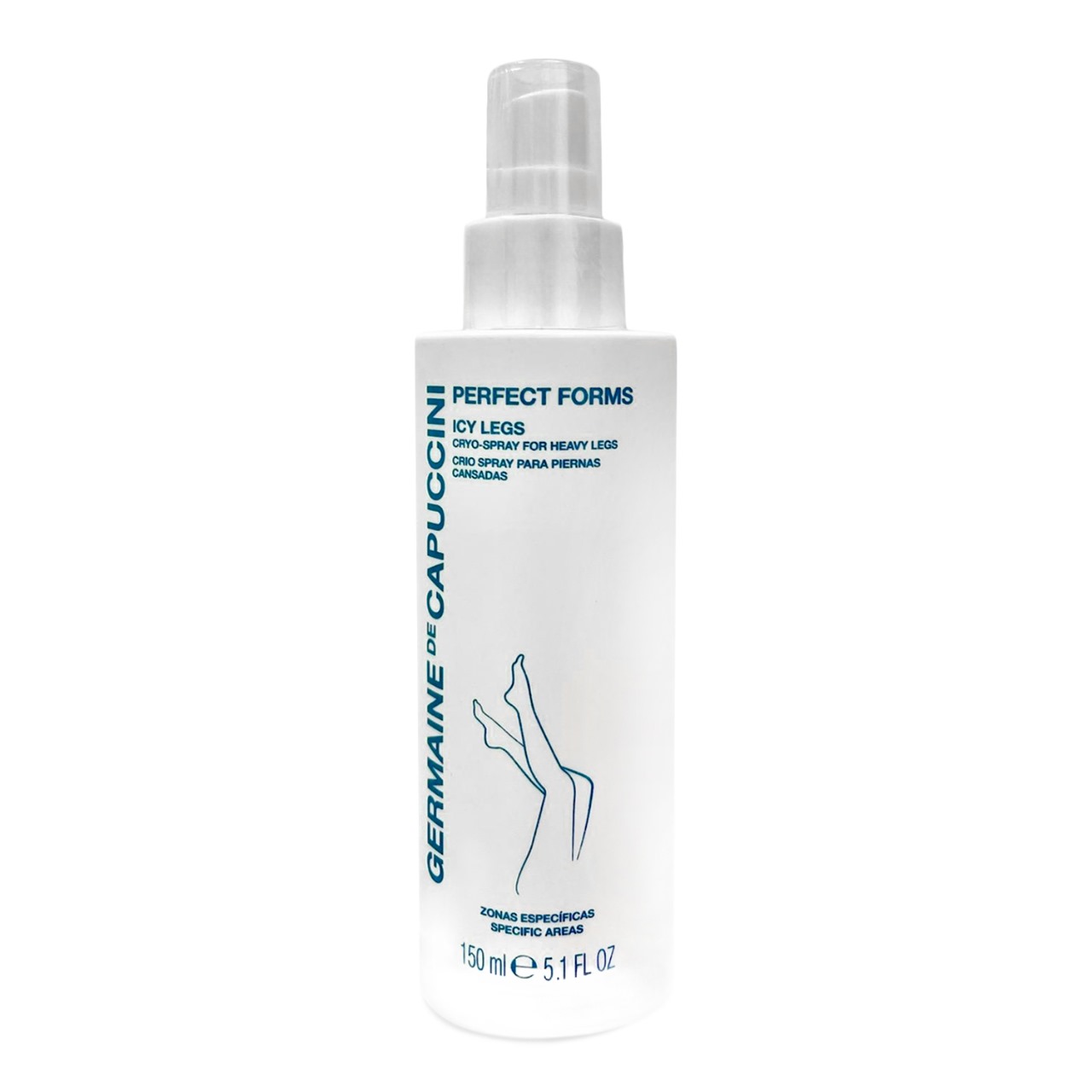 Germaine De Capuccini Perfect Forms Icy Legs Cryo Spray For Heavy Legs 150ml