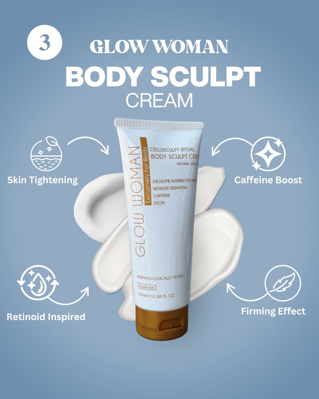 GlowWoman Cellusculpt Ritual - BODY SCULPT CREAM 100ml